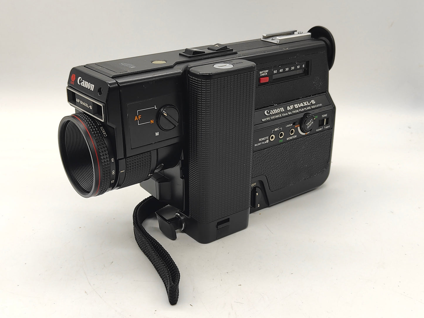 FILM TESTED Canon Canosound AF514XL-S Autofocus Super-8 camera.