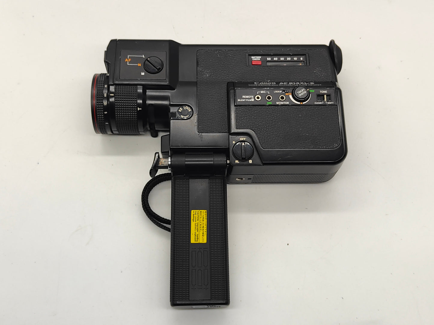 FILM TESTED Canon Canosound AF514XL-S Autofocus Super-8 camera.