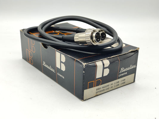 Extension cable for dummy battery adaptor for Beaulieu 4008 cameras