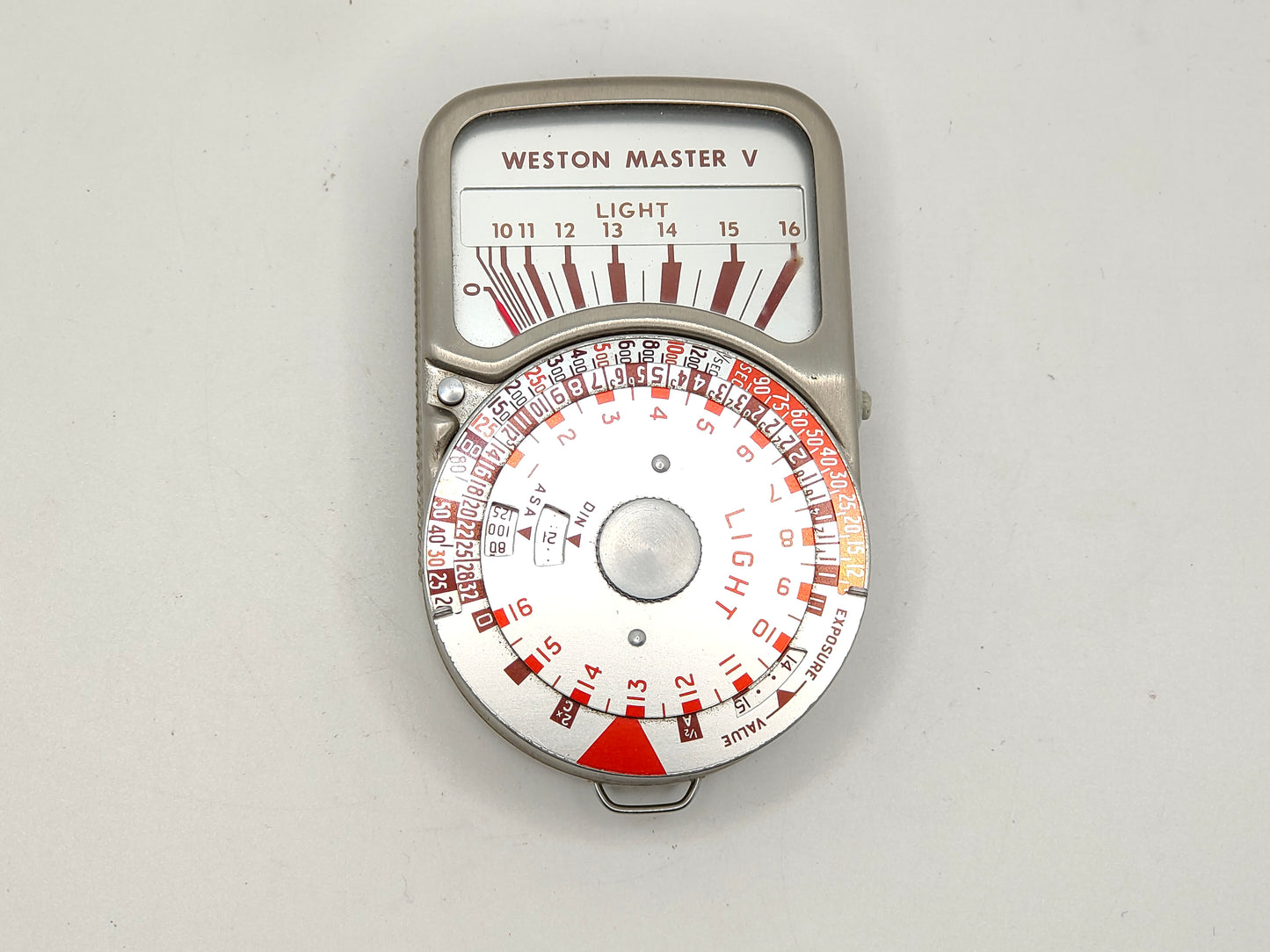 Weston Master V exposure meter with incident light diffuser