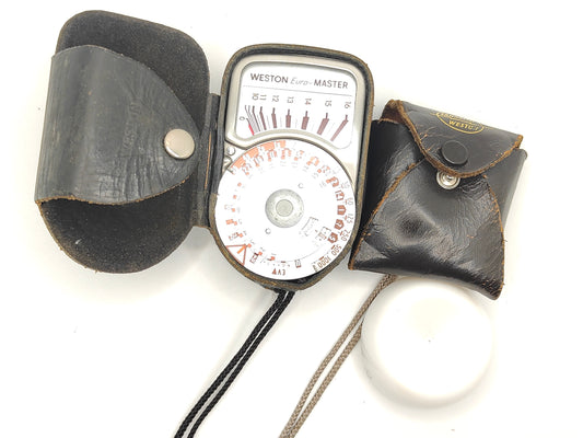 Weston Euro Master exposure meter with incident light diffuser