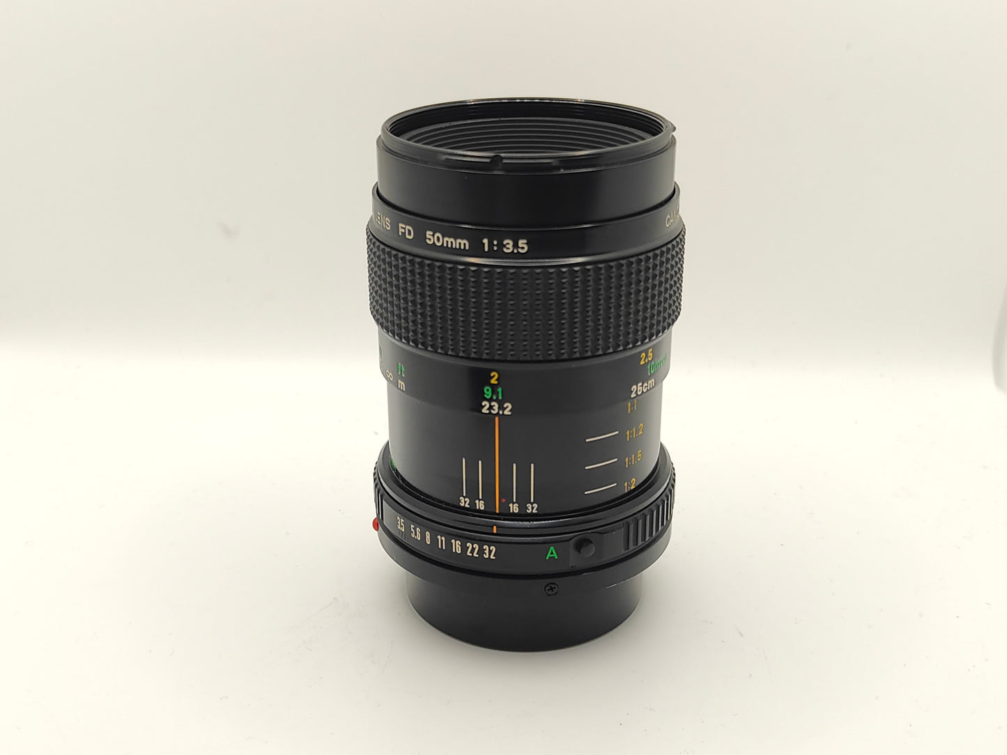 Canon 50mm f/3.5 macro lens