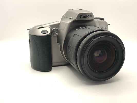 Canon EOS 3000N camera with zoom lens