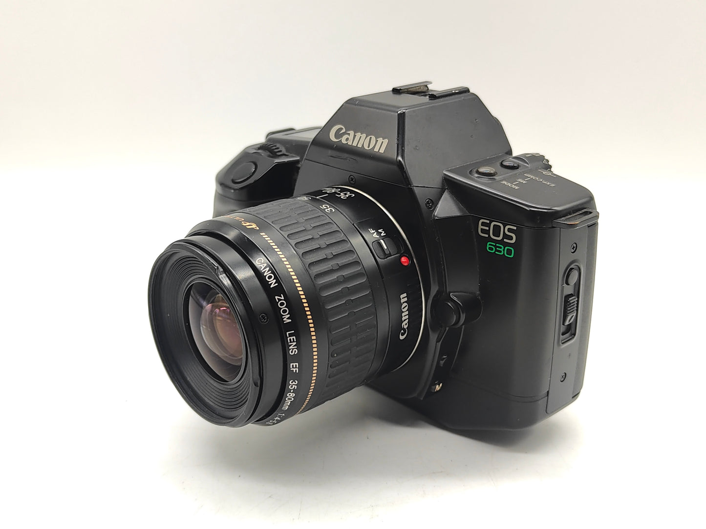 Canon EOS-630 SLR film camera + 35-80mm zoom lens