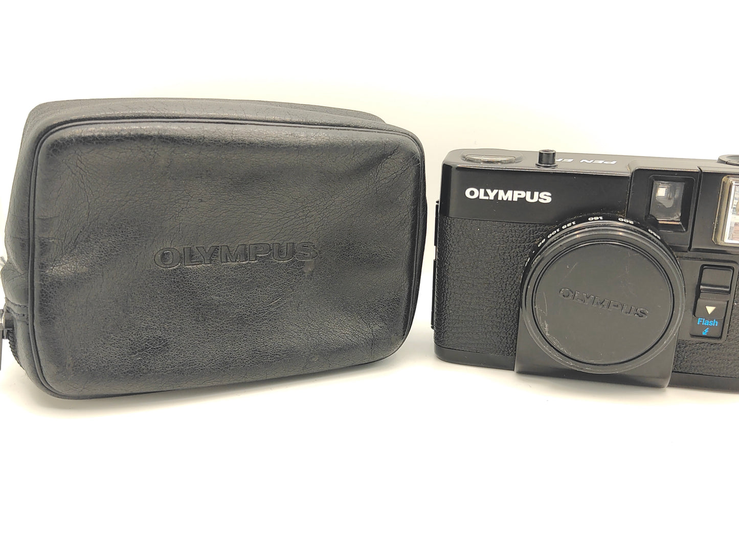Olympus PEN EF half-frame film camera with original case