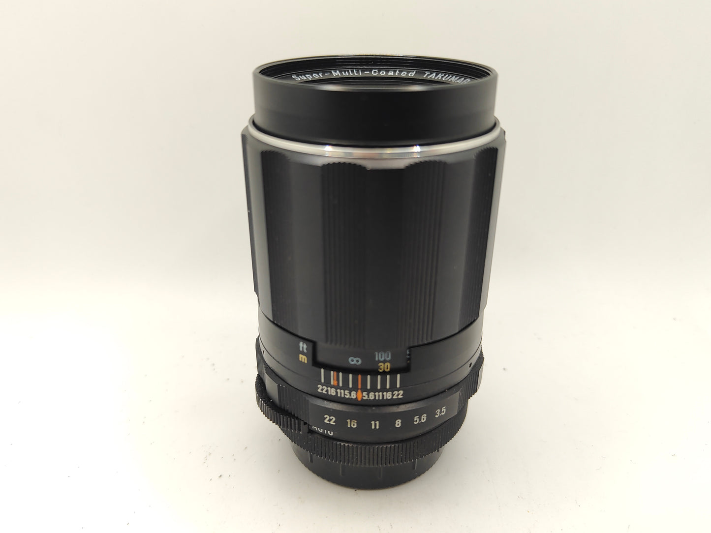 Pentax Super-Multi-Coated Takumar 135mm f/3.5 M42 telephoto lens.