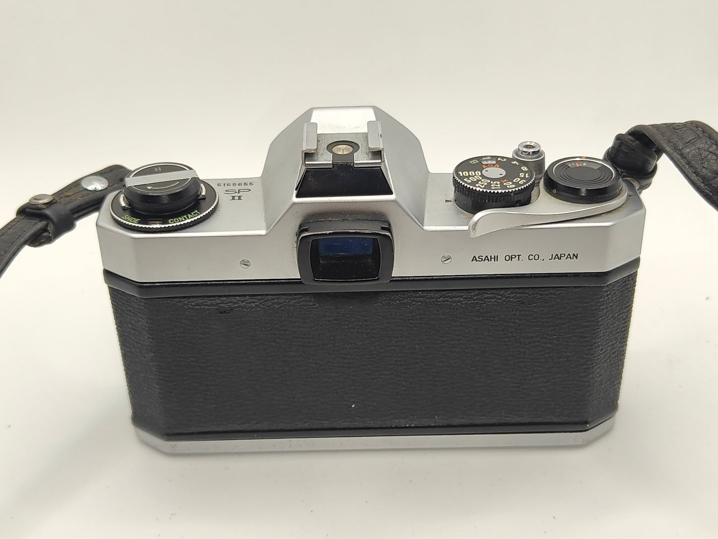 Pentax Spotmatic SLR film camera + 55mm f/1.8 + original case