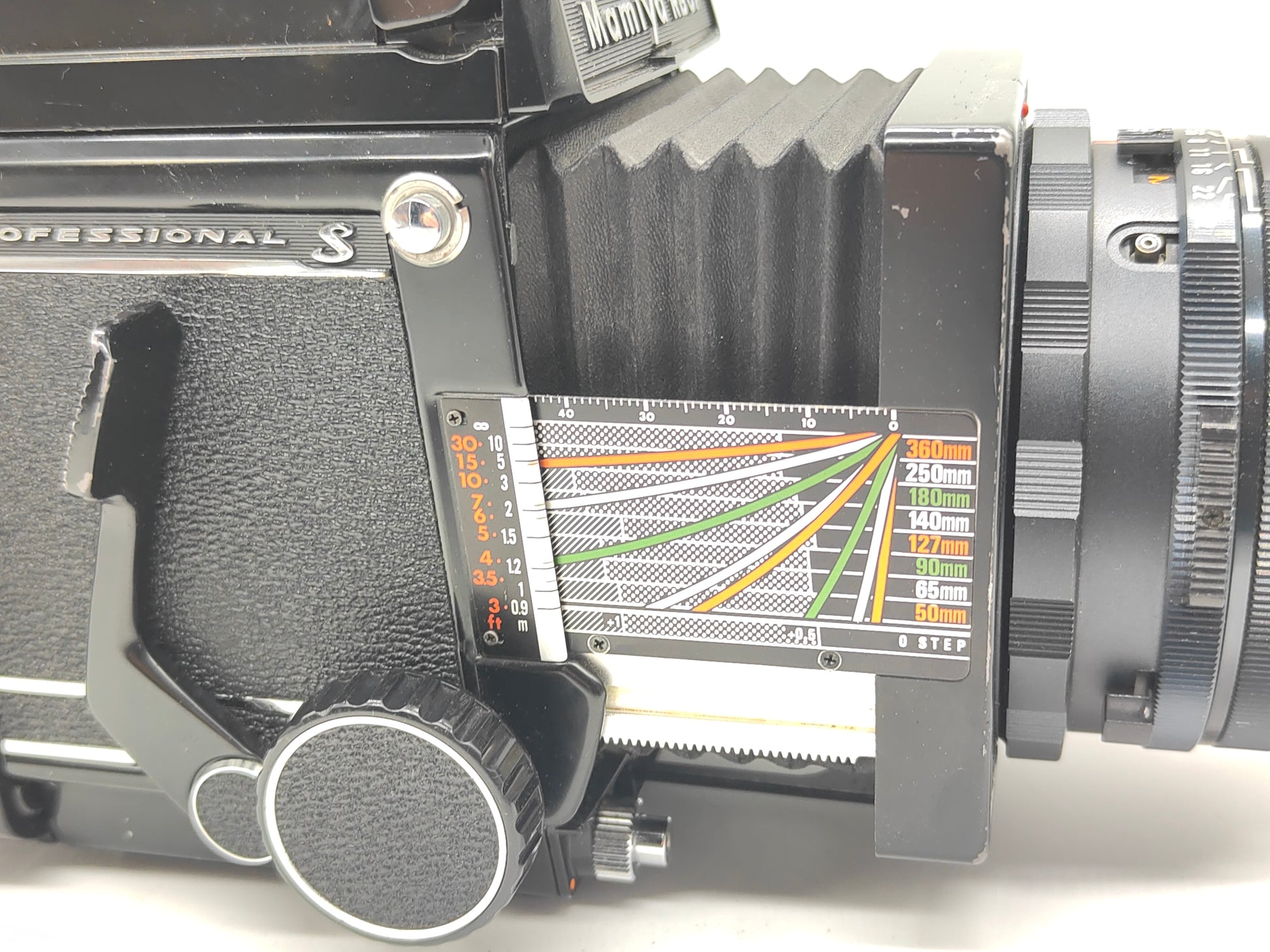 Mamiya RB67 Pro-S 127mm lens waist level finder Classic