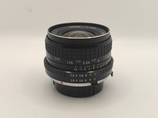 Tokina 28mm f/2.8 wide-angle lens for Minolta SLRs