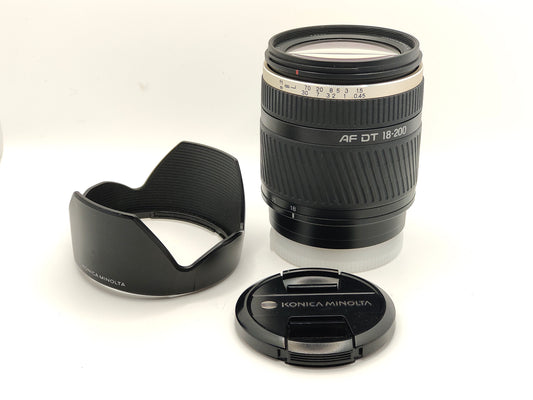Minolta AF DT 18-200mm f/3.5-6.3 AF lens for Minolta Digital SLRs