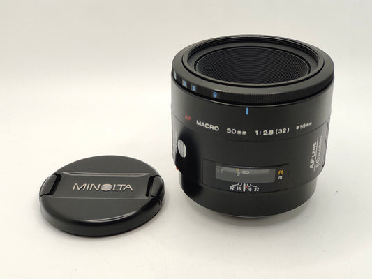Minolta 50mm f/2.8 Macro AF lens for Minolta Autofocus SLRs