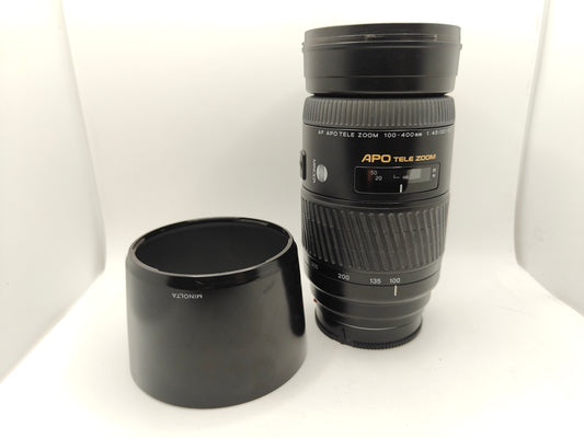 Minolta 100-400mm f/4.5-6.7 APO tele zoom AF lens for Minolta Autofocus SLRs