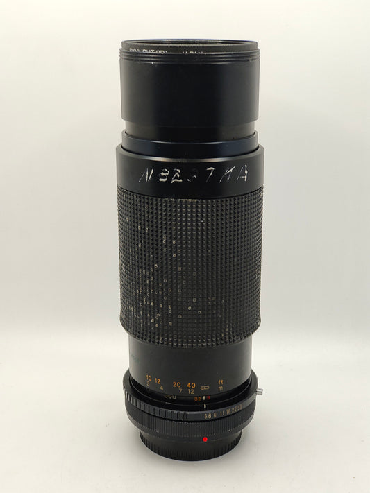 Cimko 100-300mm f/5.6 zoom lens for Canon FD mount cameras (Canon AE-1 etc)