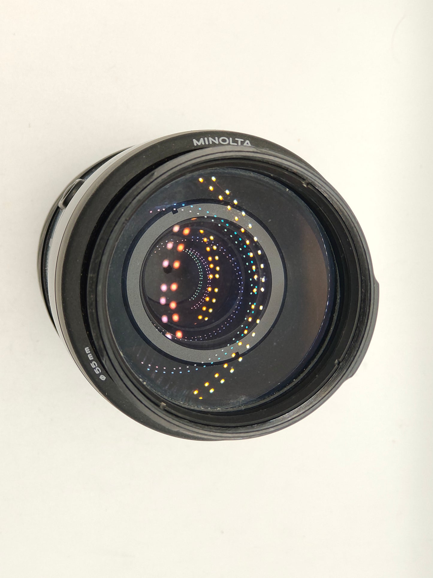 Minolta 75-300mm f/4.5-5.6 telephoto zoom AF lens for Minolta Autofocus SLRs - Fair condition