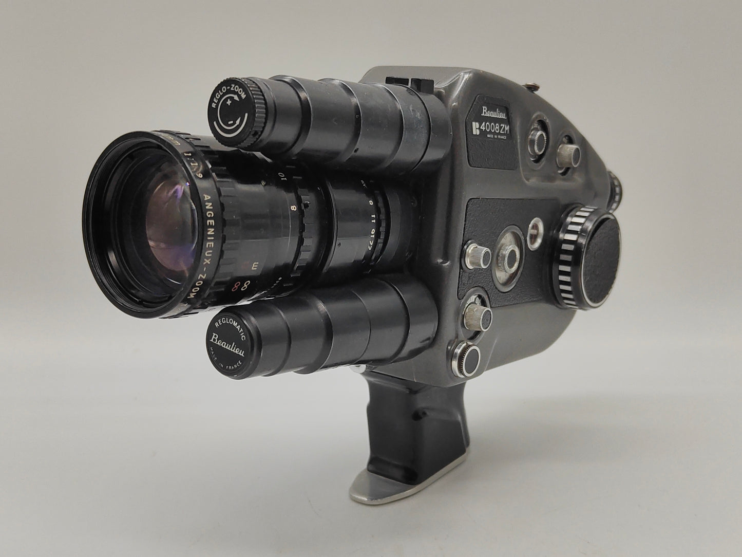 FILM TESTED / SERVICED Beaulieu 4008ZM Super-8 camera