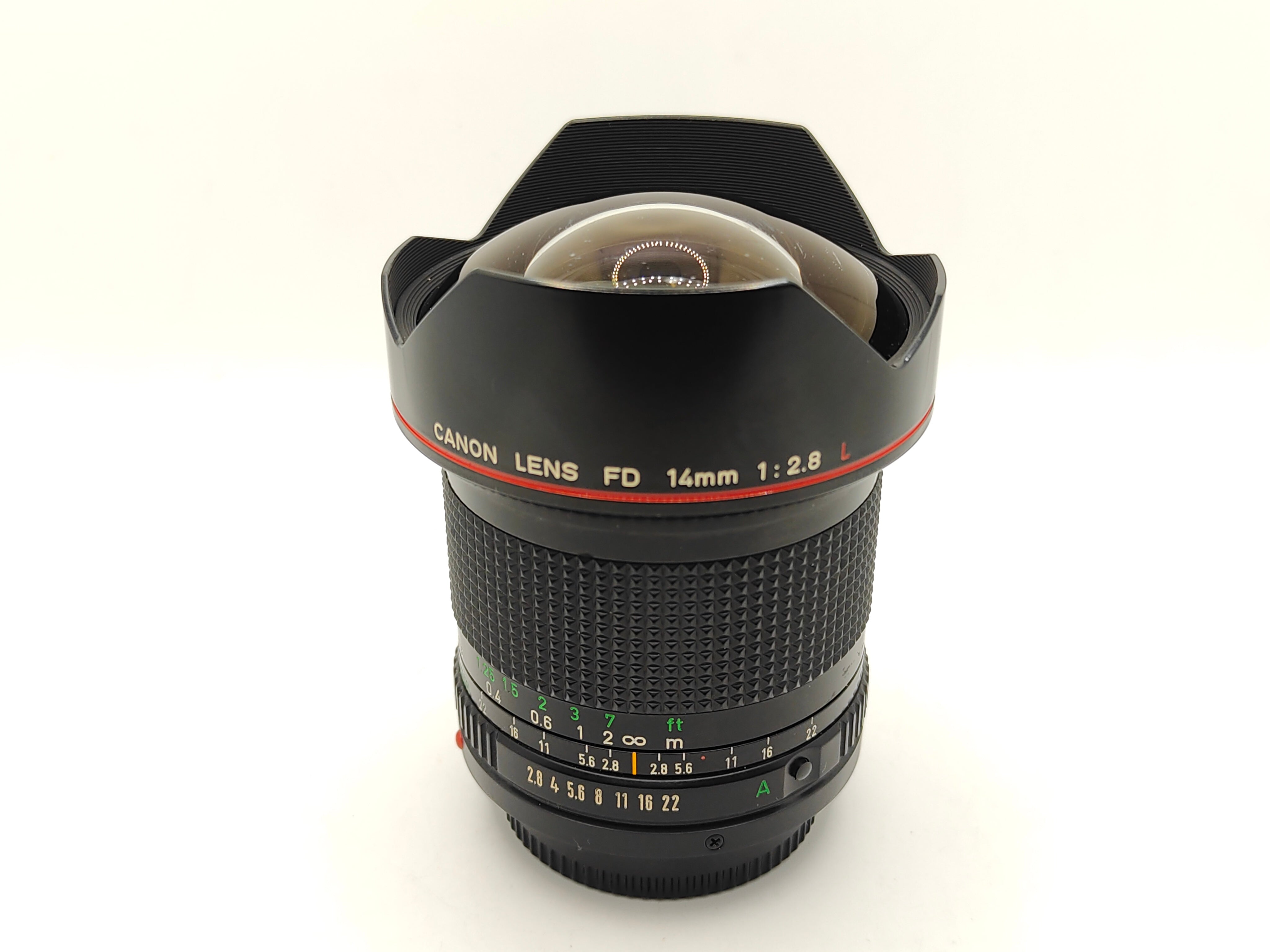 15278 希少品 キヤノン Canon New FD 14mm F2.8 L Canon New FD 14mm f2.8 L Fisheye Wide Angle Lens | Classic Cameras AU