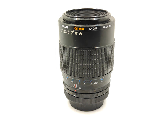Kiron 105mm f/2.8 macro lens (Canon FD mount)
