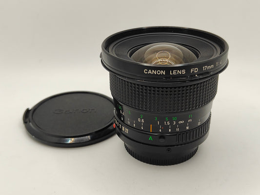 Canon New FD 17mm f4 Ultra-wide-angle Lens