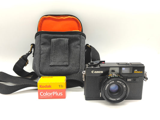 Canon Datelux A35 film camera gift set