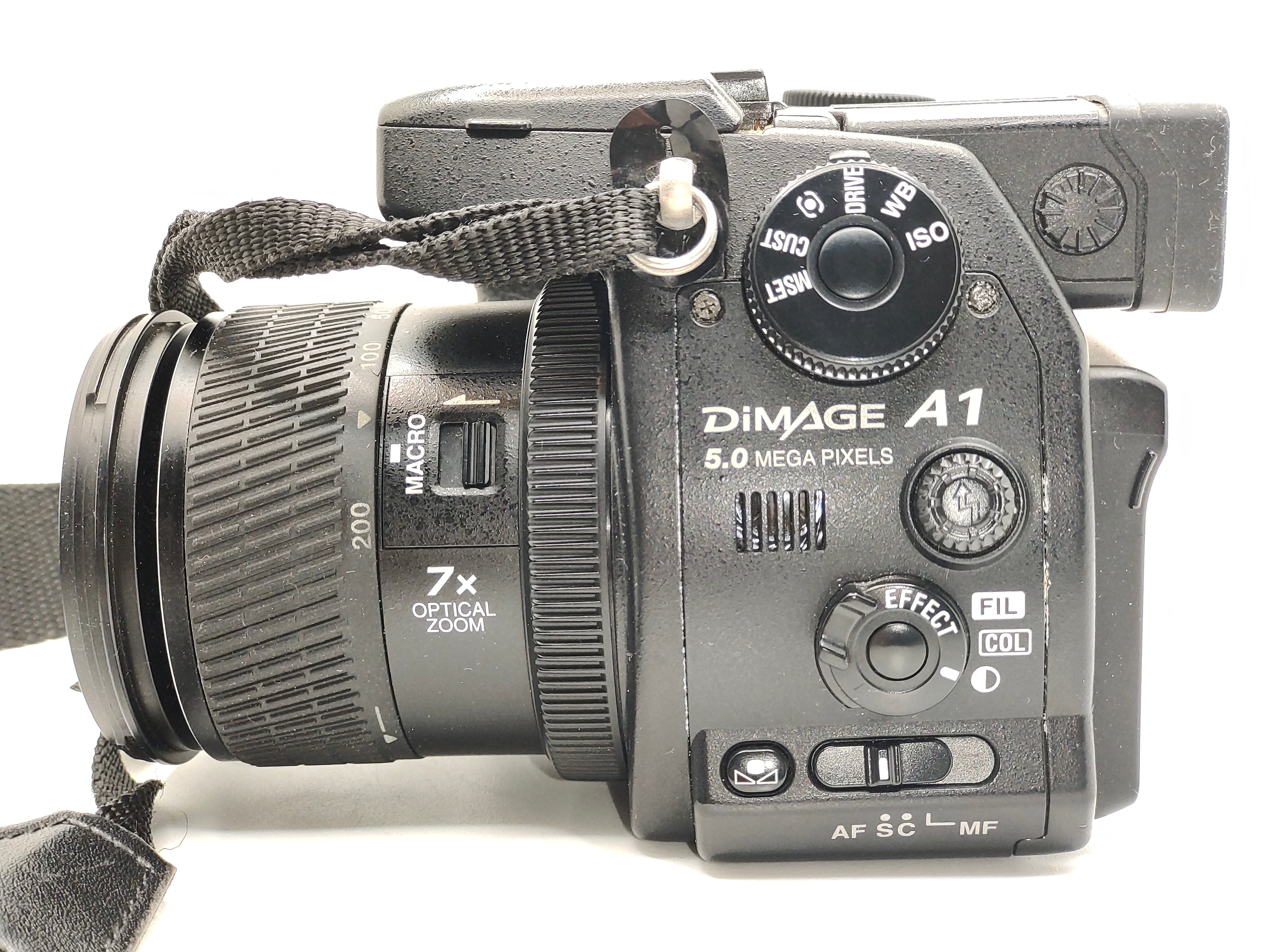 デジタルカメラ Dimege A1 まだ使います! KONICA MINOLTA DiMAGE A1 – 超画伯の写真漂流記