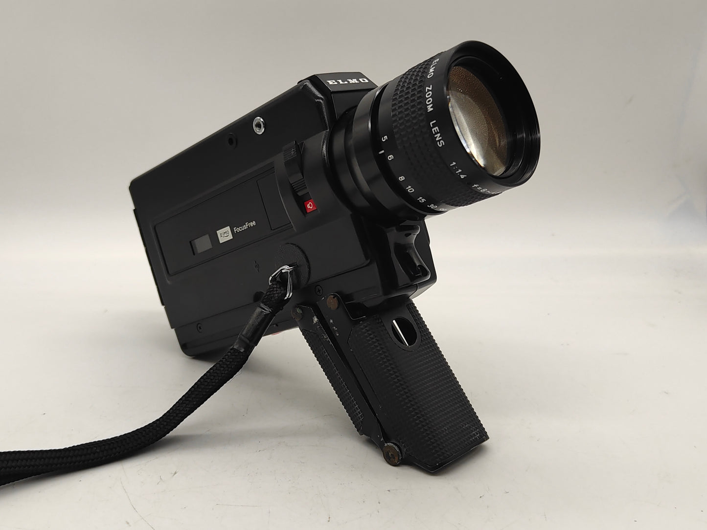 FILM TESTED Elmo 614-XL Super-8 movie camera.