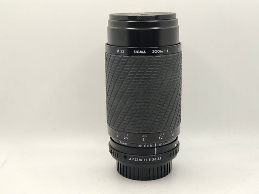 Sigma 75-200mm f/3.8 lens for Pentax K1000 / MX / ME / ME-Super / Super-A