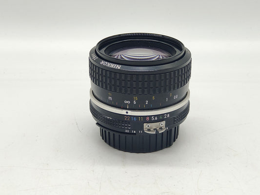 Nikon 28mm f/2.8 Nikkor AI lens