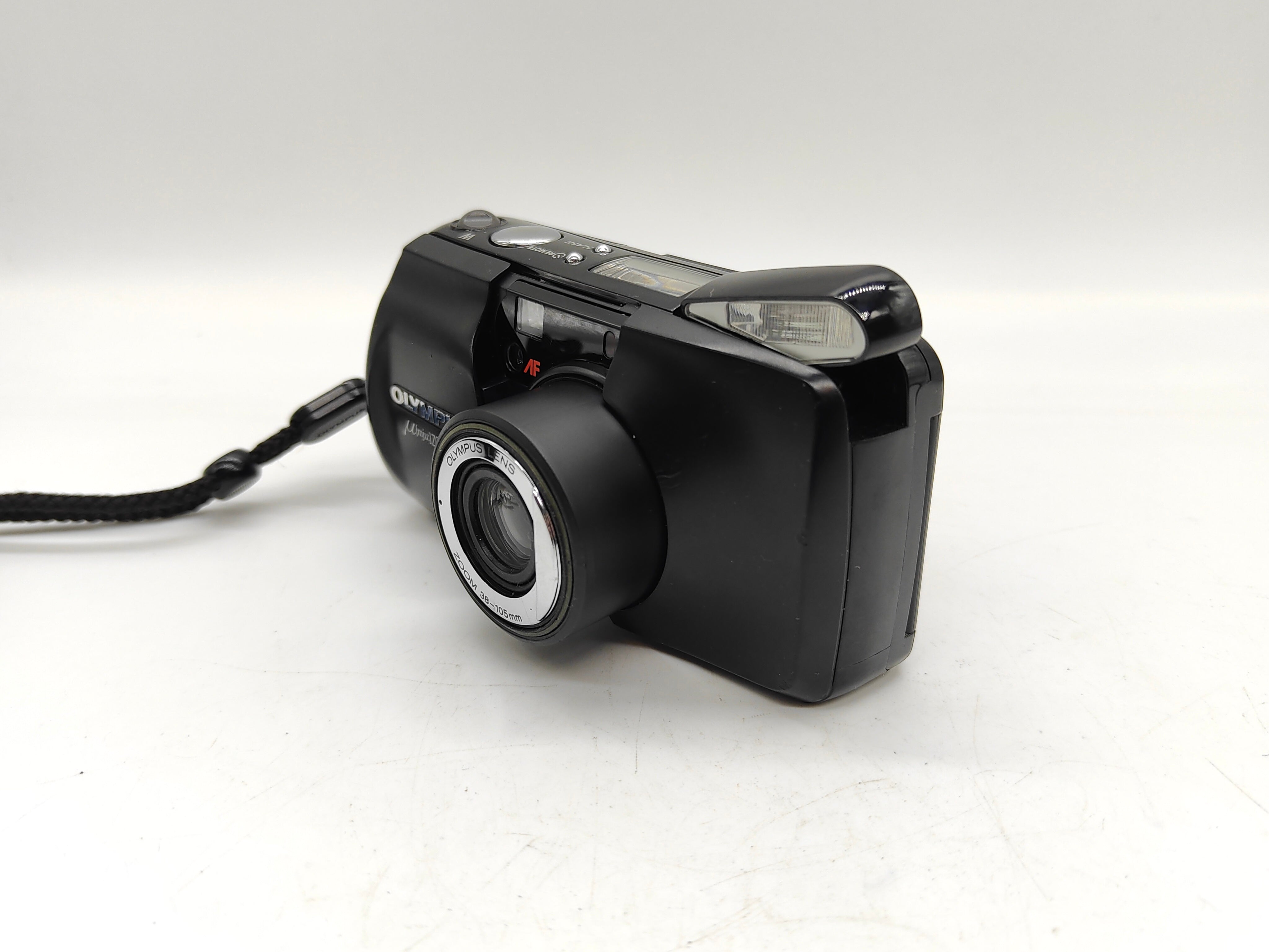 Olympus Mju Zoom 105 film camera in black | Classic Cameras AU