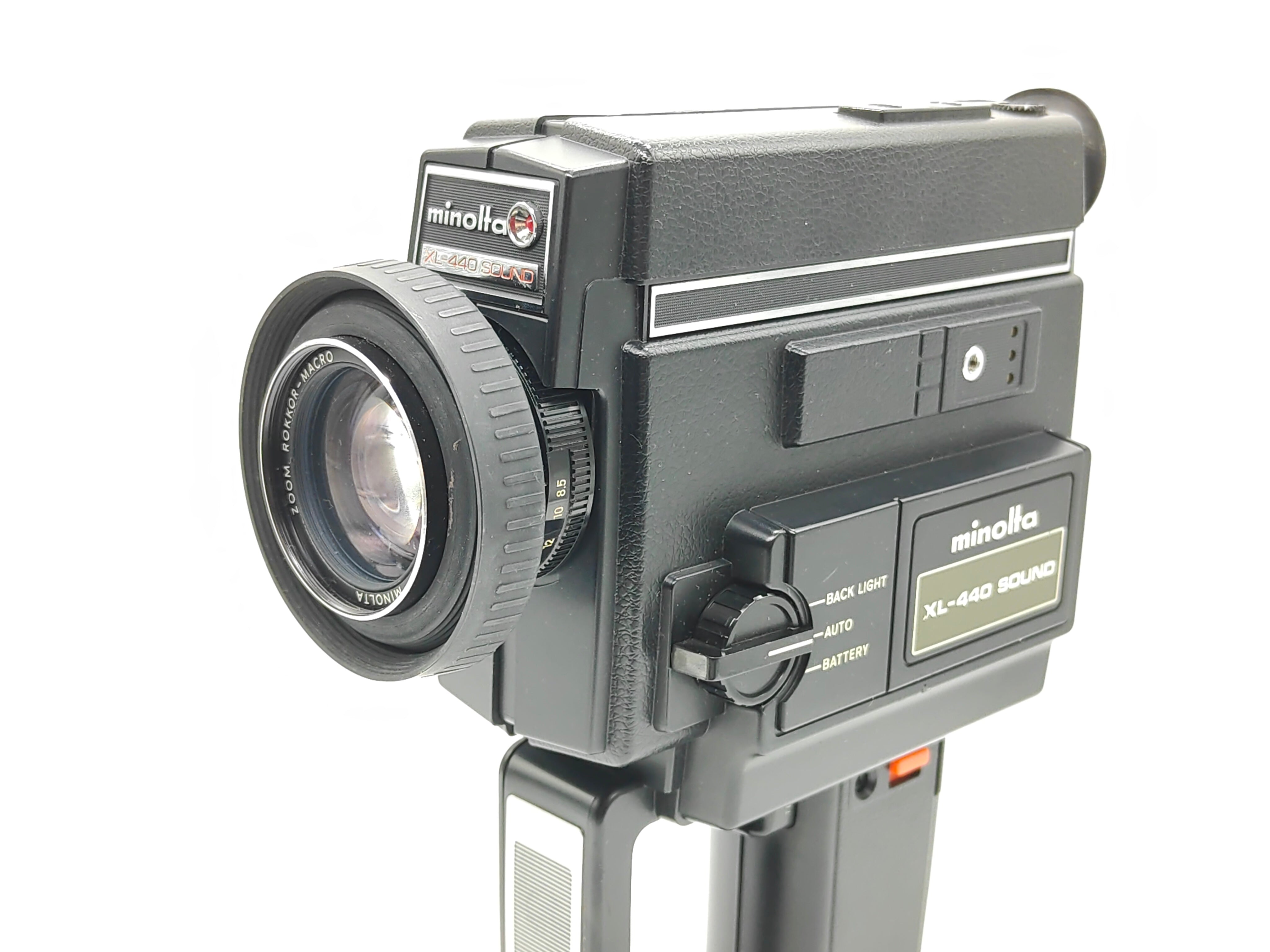 minolta XL-440 SOUND レトロ ビデオカメラ 動作未確認 FILM TESTED Minolta XL-440 Super-8 movie camera | Classic Cameras AU