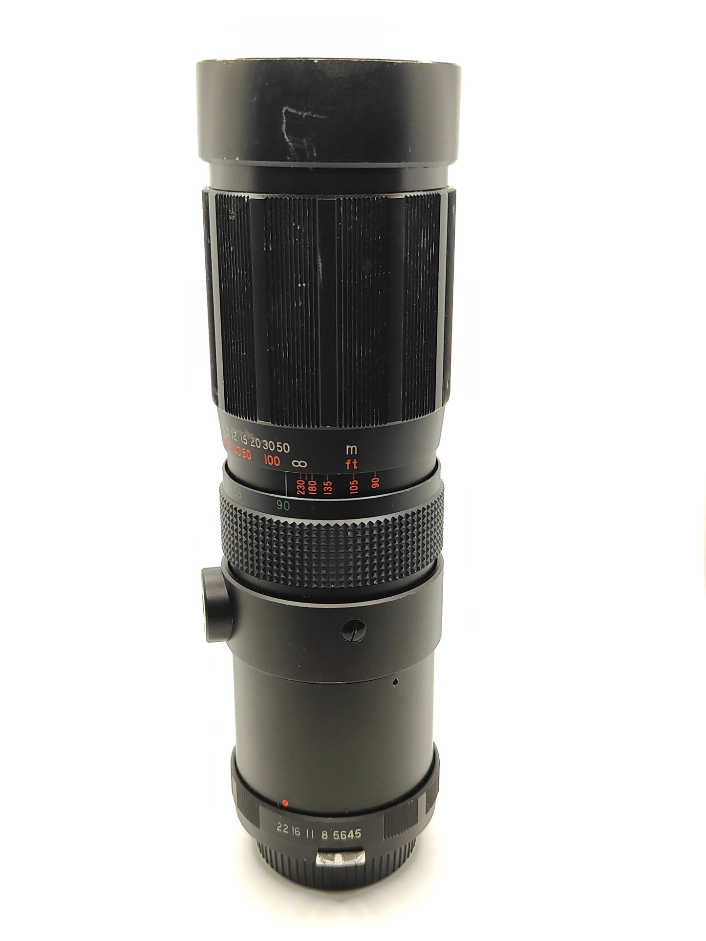 Tokina 90-230mm f/4.5 zoom lens for Nikon SLRs (non-AI)