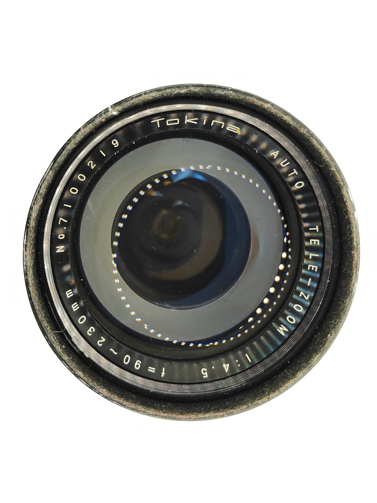 Tokina 90-230mm f/4.5 zoom lens for Nikon SLRs (non-AI)