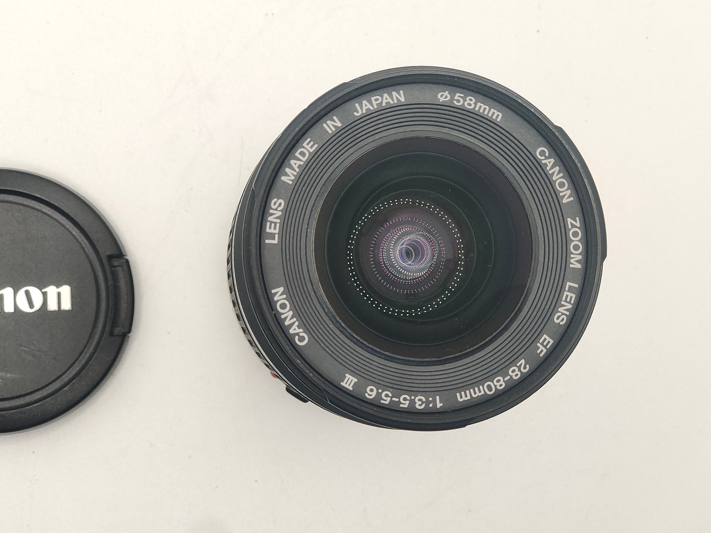 Canon EF Autofocus mount for EOS 28-80mm f/3.5-5.6 Zoom lens.