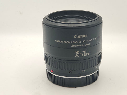 Canon EF Autofocus mount for EOS 35-70mm f/3.5-4.5 Zoom lens.