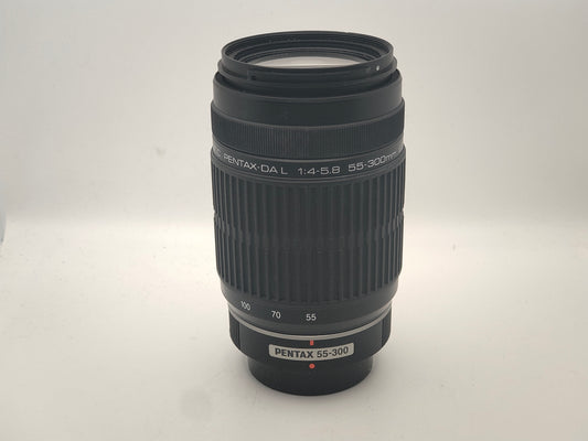 Pentax 55-300mm Autofocus zoom lens for Pentax AF-mount.