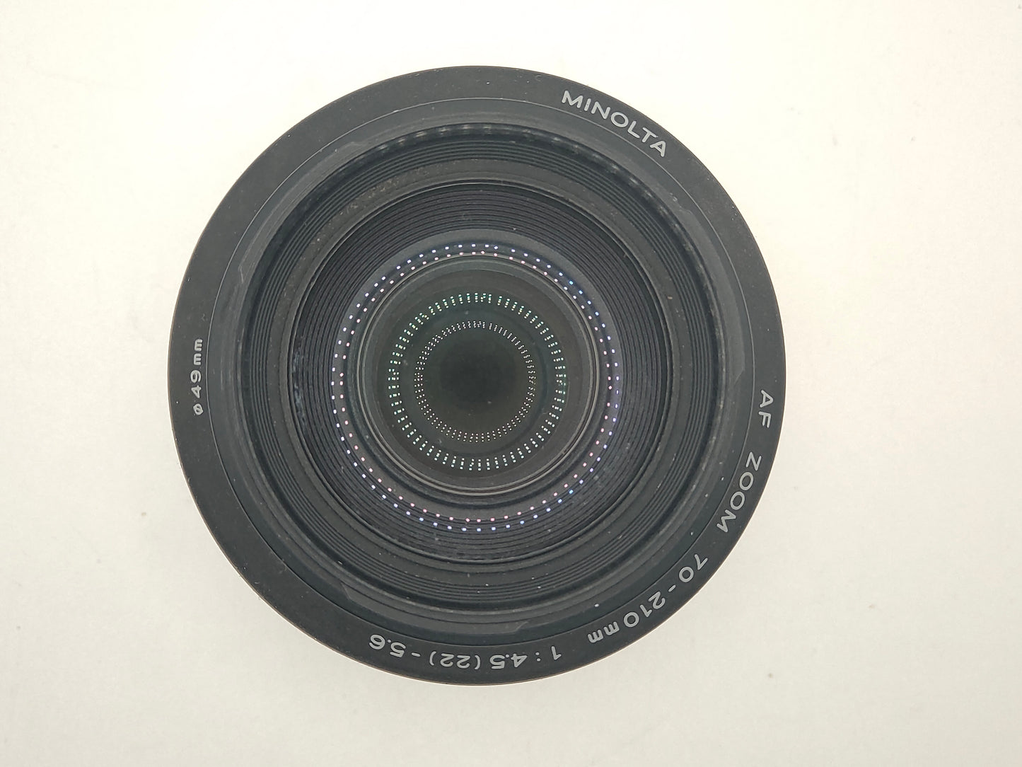 Minolta AF 70-210mm f/4.5-5.6 zoom lens for Minolta Autofocus SLRs