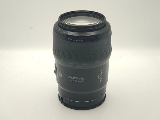 Minolta AF 100-300mm f/4.5 Zoom Xi autofocus lens for Minolta SLRs.