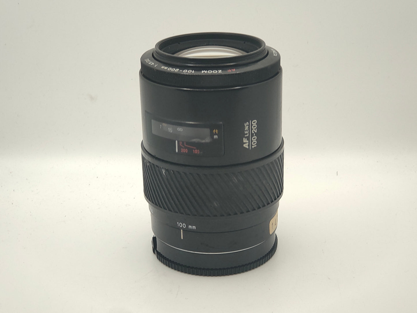 Minolta AF 100-200mm f/4.5 Zoom autofocus lens for Minolta SLRs.