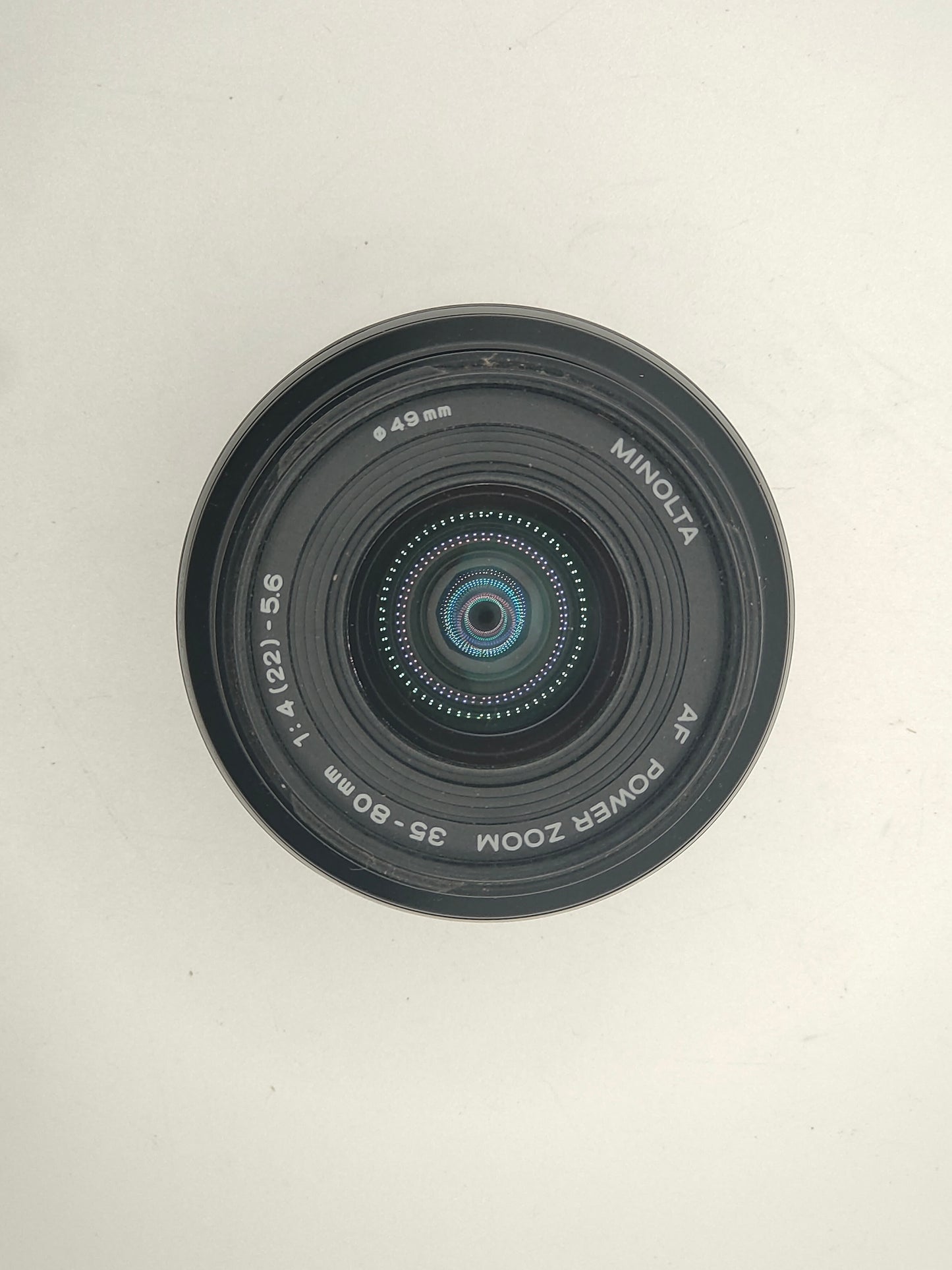 Minolta 35-80mm f/4-5.6 zoom AF Power Zoom lens for Minolta Autofocus SLRs
