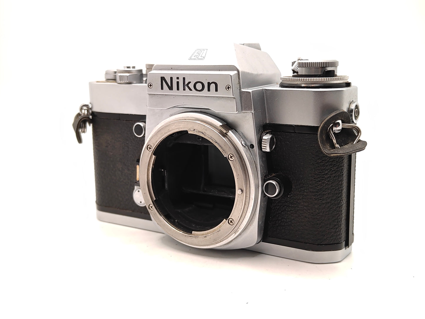 Nikon EL2 SLR film camera - silver.