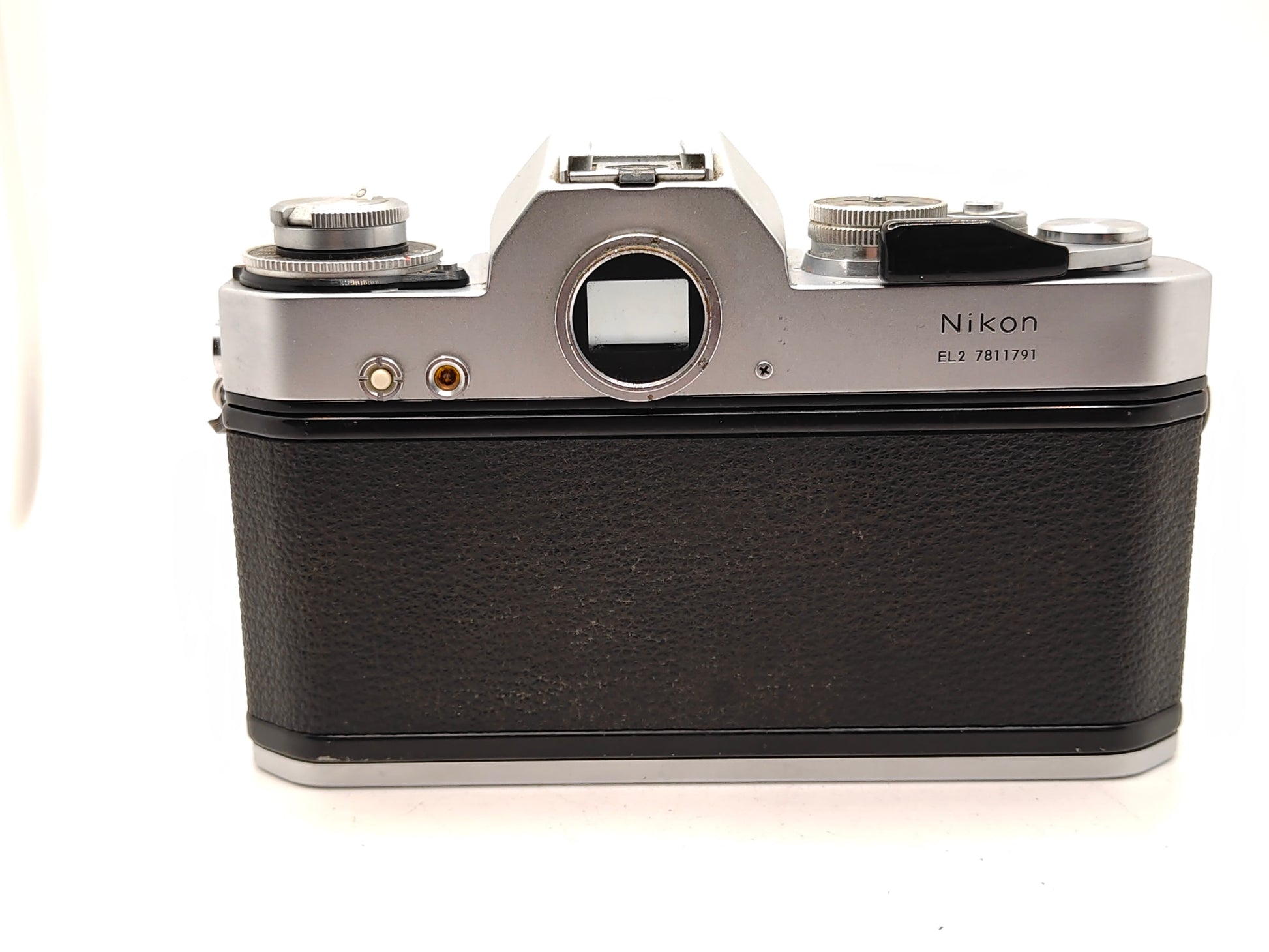Nikon EL2 SLR film camera - silver.