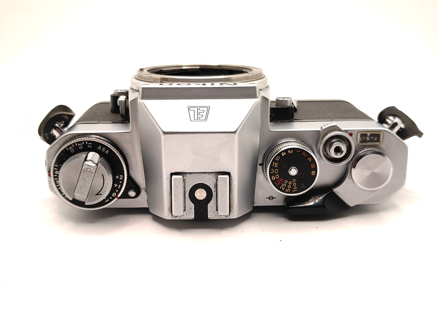 Nikon EL2 SLR film camera - silver.