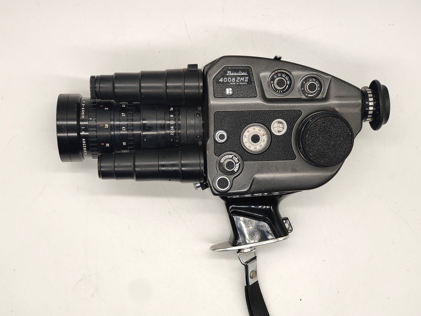 FILM TESTED / SERVICED Beaulieu 4008ZM II Super-8 camera