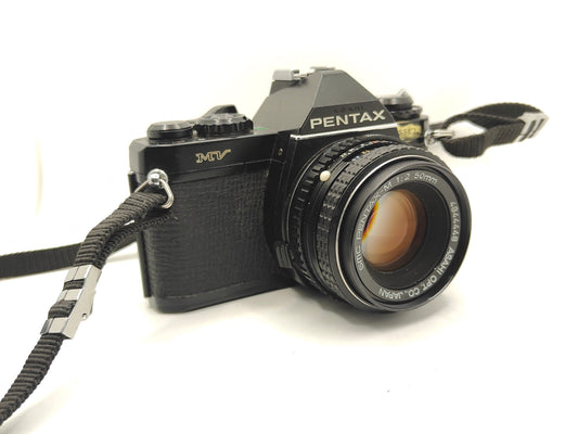 Pentax MV with 50mm f/2 lens