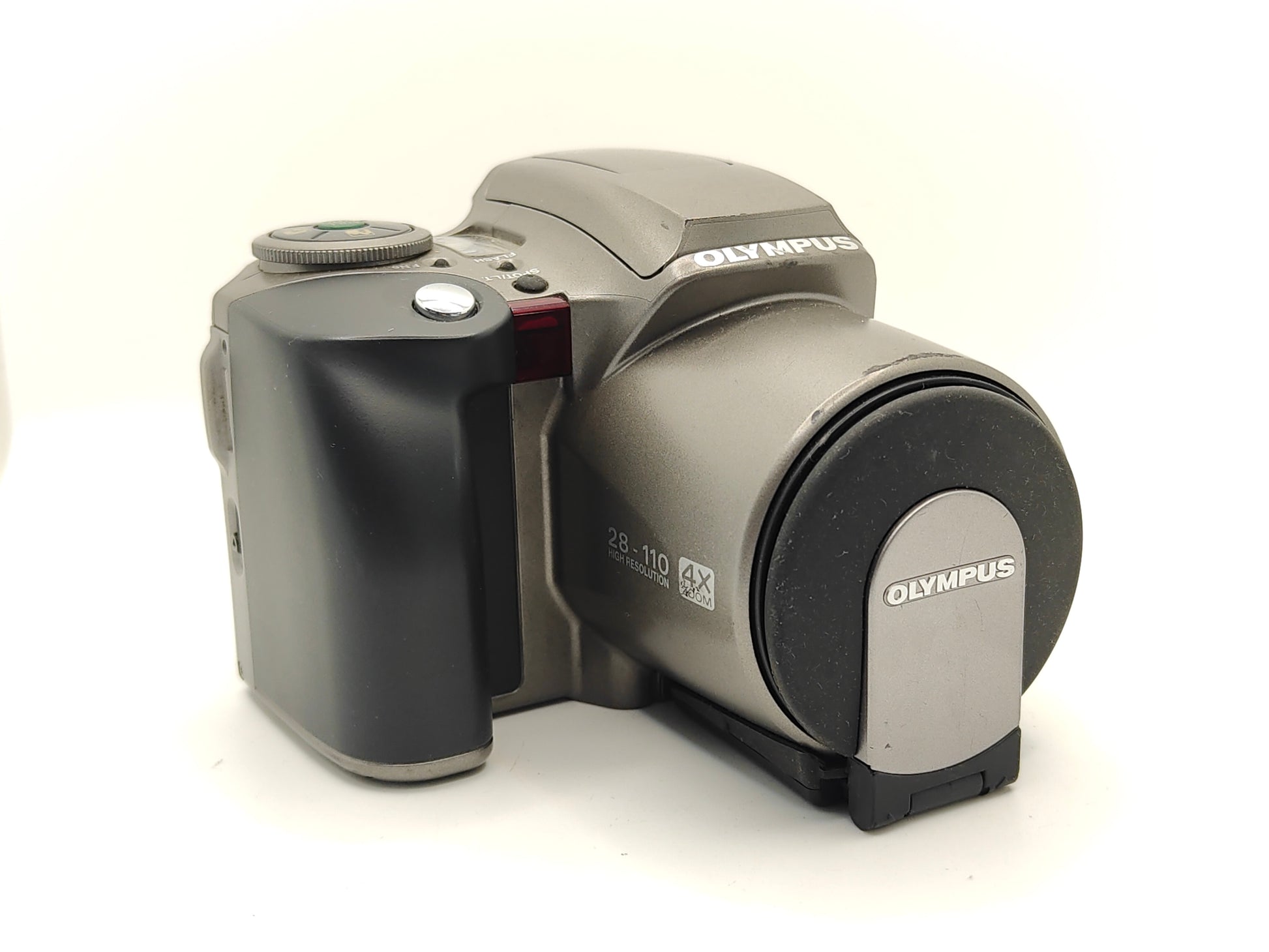 Olympus L-30 point-and-shoot all-in-one SLR camera.