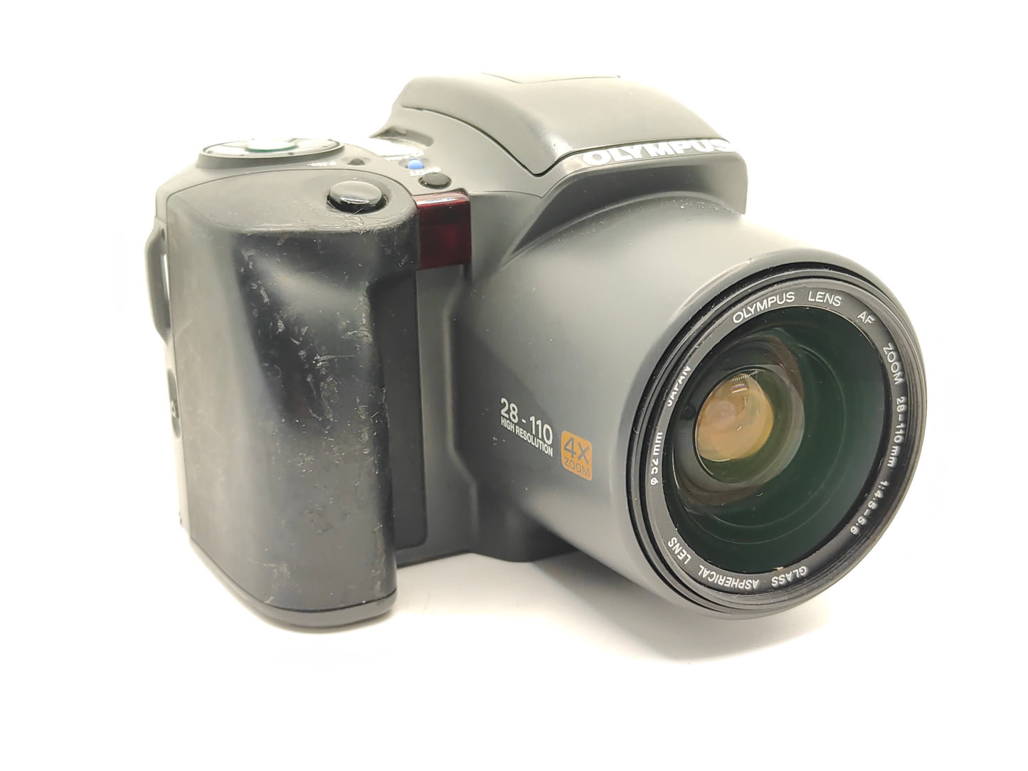 Olympus L-10 point-and-shoot all-in-one SLR camera.