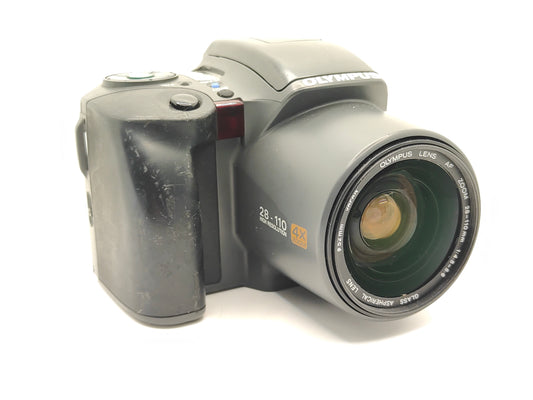 Olympus L-10 point-and-shoot all-in-one SLR camera.