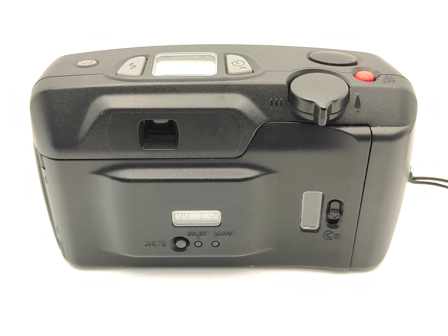 Pentax Espio 738G point-and-shoot film camera.
