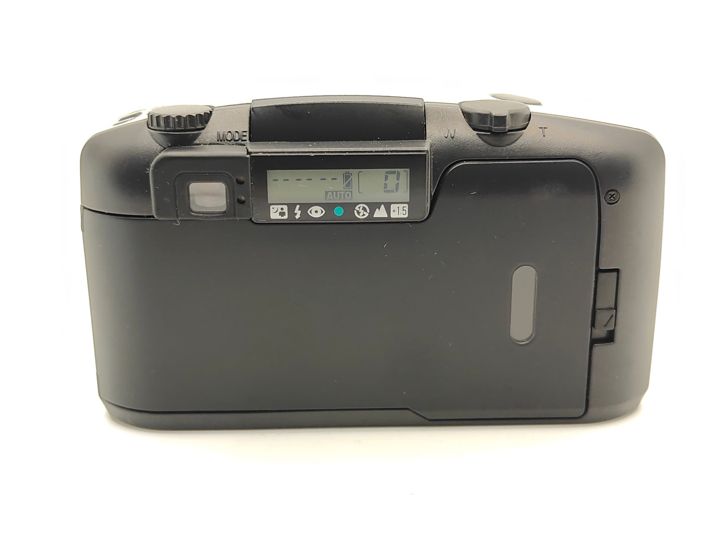 Pentax Espio 738 point-and-shoot film camera.