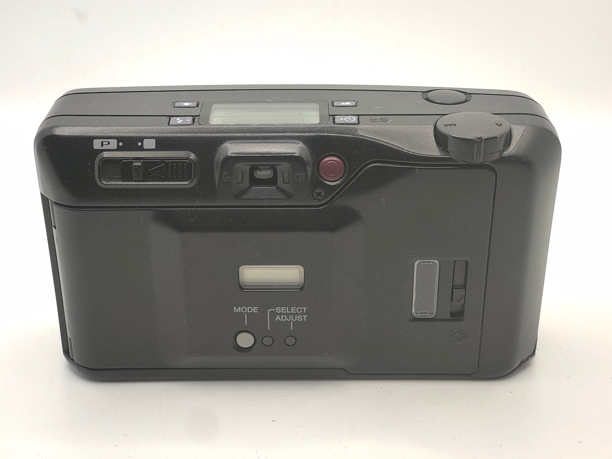 Pentax Espio P point-and-shoot film camera.