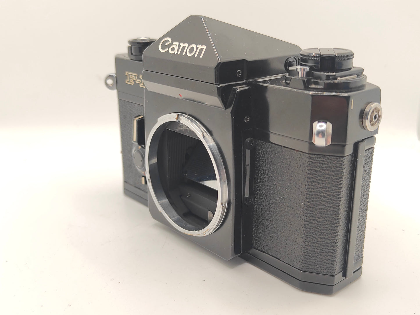 Canon F-1 SLR camera with 50mm f/1.4 lens